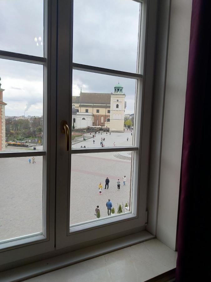 Apartment Castle Square z widokiem na Plac Zamkowy i Zamek Królewski Varsóvia Exterior foto