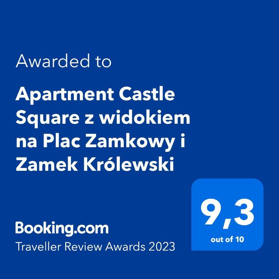 Apartment Castle Square z widokiem na Plac Zamkowy i Zamek Królewski Varsóvia Exterior foto